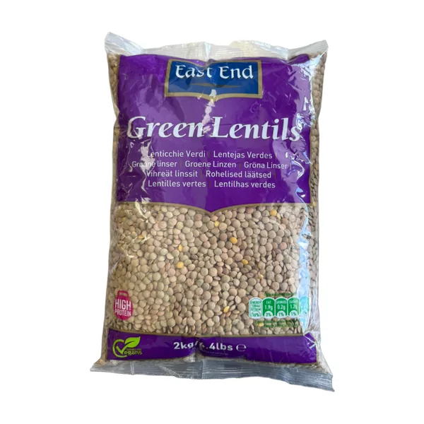 EE Green Lentils 2kg