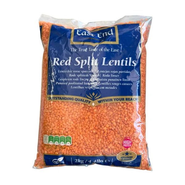 EE Red Split Lentils 2kg
