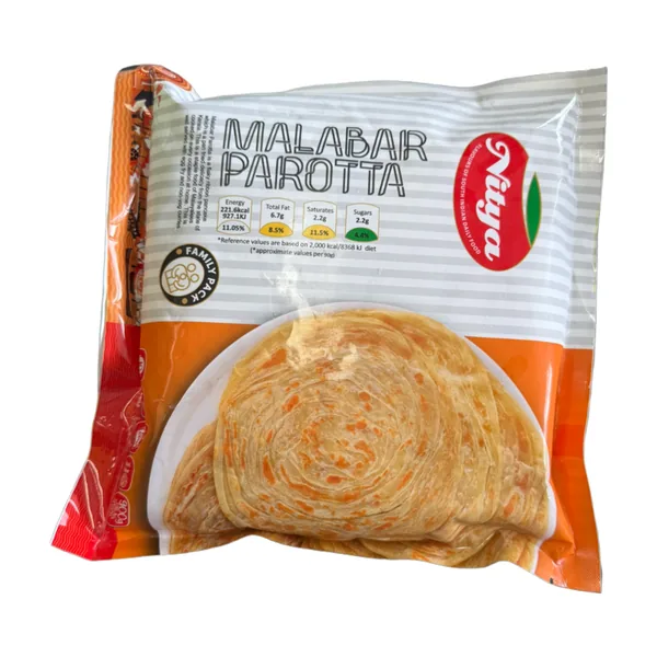 Nitya Malabar Parotta 900g