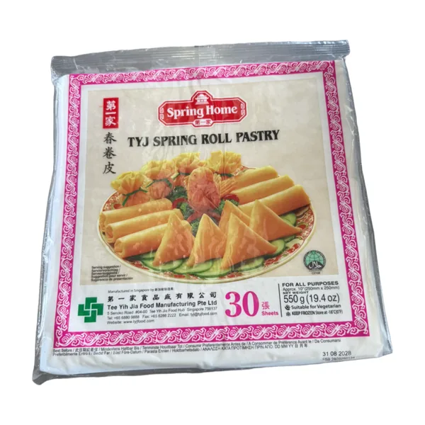 TYJ Spring Roll Pastry Sheets 550g
