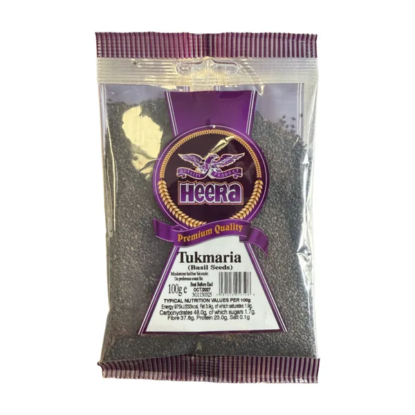 Heera Tukmaria (Basil Seeds) 100g