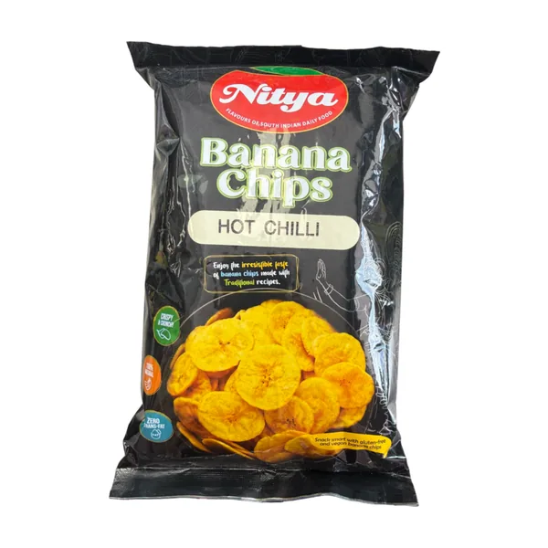 Nitya Hot Chilli Banana Chips 170g
